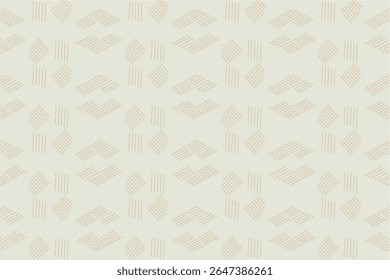 Minimalist beige background with scattered tan abstract line patterns