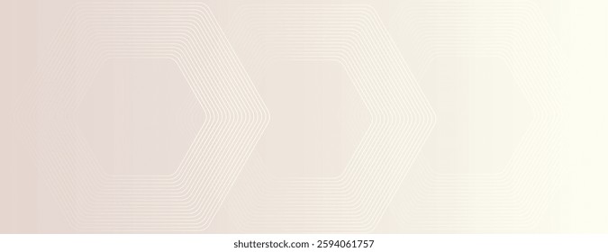 Minimalist beige background with subtle geometric patterns. The beige background features a smooth texture with faint lines. Minimal abstract gradient graphic vector background 