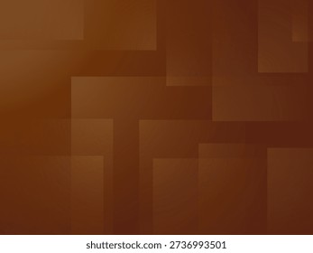 Minimalist bento grid layout with brown and neutral rectangular shapes. Elegant abstract geometric pattern for modern corporate branding and web design