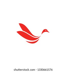 Minimalist Bird logo
