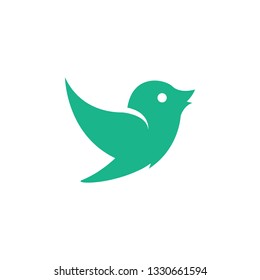 Minimalist Bird logo