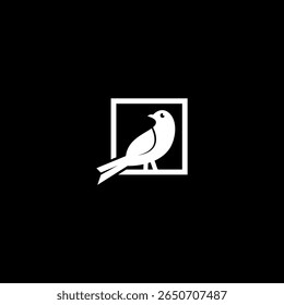 Minimalist Bird Logo for Real Estate