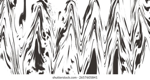 Fondo líquido abstracto negro minimalista. arte de la Ilustración vectorial