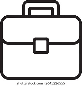 Ícone minimalista de porta-arquivos preto