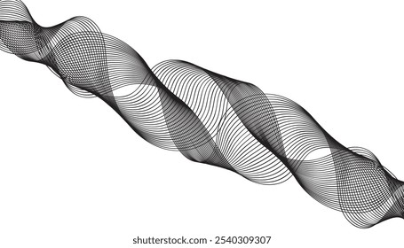 Minimalist Black Curved Line Wave: A Dynamic Flow of Abstract Patterns and Fluid Shapes for Modern Art, Home Decor, and Digital Design Inspiration

