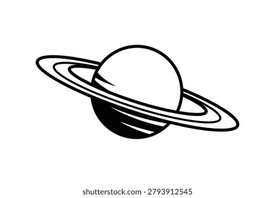 Minimalist black line drawing