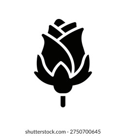 Minimalist black matchstick with dynamic flame design, perfect for logos, icons, and safety or energy concepts.