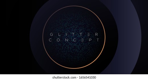 Minimalist black premium abstract background with luxury dark geometric elements. Exclusive wallpaper design for poster, brochure, presentation, website, banner etc. - Vector EPS