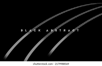 Fondo abstracto minimalista negro premium con elementos geométricos de gradiente oscuro de lujo. Ricos fondos para diseños exclusivos.