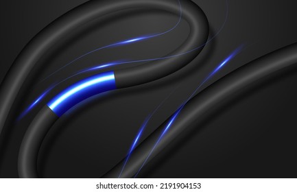 Minimalist black premium abstract background