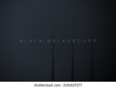 Minimalistischer, abstrakter schwarzer Premium-Hintergrund mit luxuriösem, dunkelgeometrischem, exklusivem Bildschirmhintergrund