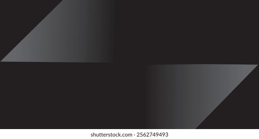 Minimalist black premium abstract background with luxury dark geometric elements. Exclusive wallpaper design for poster, brochure, presentation, website etc. - Vector EPS