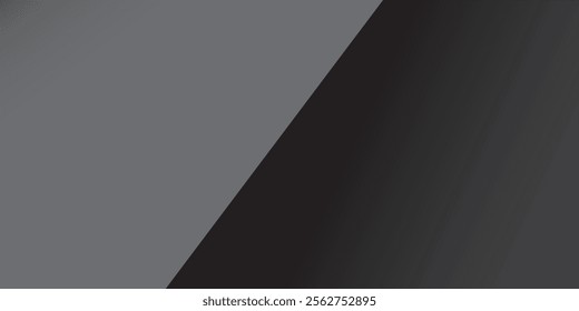 Minimalist black premium abstract background with luxury dark geometric elements. Exclusive wallpaper design for poster, brochure, presentation, website etc. - Vector EPS