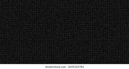 Um fundo texturizado preto minimalista com um padrão tecido sutil, ideal para designs modernos, apresentações ou como um pano de fundo neutro.