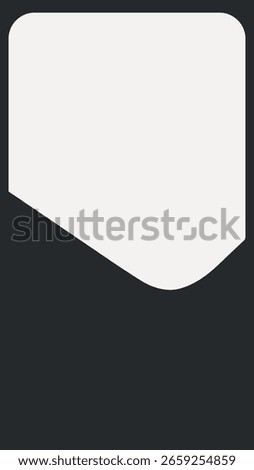 Minimalist black and white design with geometric shapes. Clean lines and simple forms create a modern aesthetic. Ideal for contemporary design projects. Frame vector with copy space.
