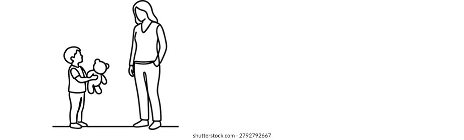 A minimalist black 