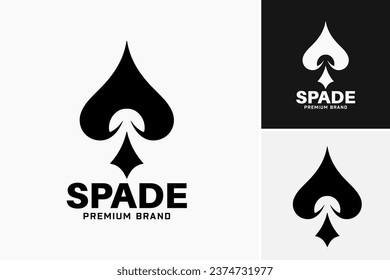 Logo minimalista en blanco y negro con un símbolo de pan. Este versátil activo es perfecto para empresas u organizaciones relacionadas con jardinería, paisajismo o juegos de cartas.