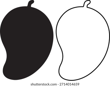 Minimalist black and white of a speech bubble with a stem outline