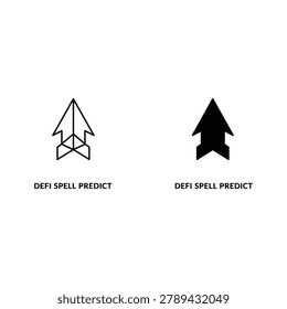 Minimalist black and white vector icons depicting the American Sign Language fingerspelling for 'DEAF' in outline style.