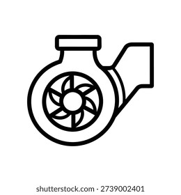 Minimalist black and white vector illustration of a classic coffee percolator, perfect for kitchen, cafe, or coffee-themed designs and branding projects.