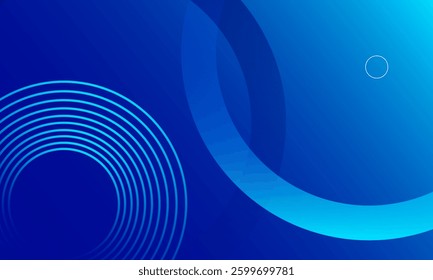 Minimalist blue abstract background design. Vector illustration