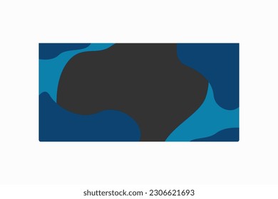 Minimalist blue abstract background with simple shapes. Wallpaper design for posters.