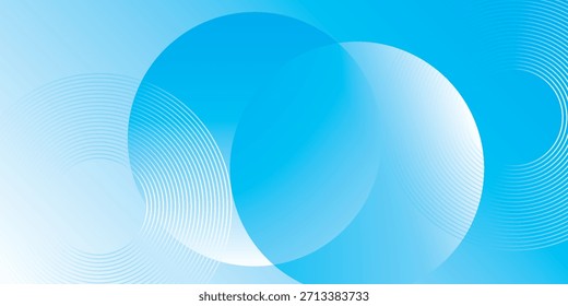 fondo azul minimalista. círculo superpuesto. moderno EPS 10