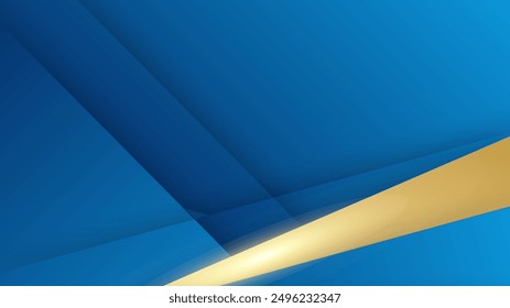 Fondo azul minimalista para la Plantilla de diseño de presentación