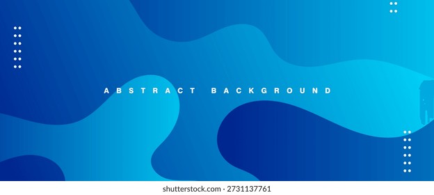Fondo de diseño azul minimalista. Fondo azul líquido