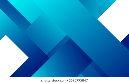 Minimalist blue geometric background. Dynamic shapes composition. Eps10 vector