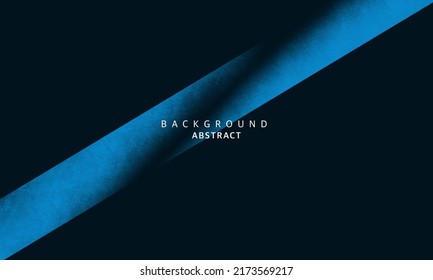Minimalist blue premium abstract background with luxury geometric dark shapes. Exclusive wallpaper design for posters, brochures, presentations, websites