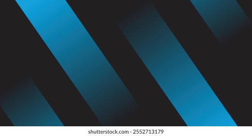 Fundo abstrato premium azul minimalista com formas escuras geométricas de luxo. Exclusivos desenhos de papel de parede para cartazes, brochuras, apresentações, sites, etc.