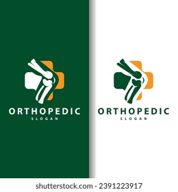 Minimalist Bone Health Logo Illustration Template Design