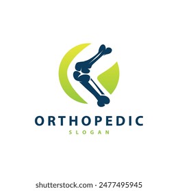 Minimalist Bone Health Logo Illustration Template Design