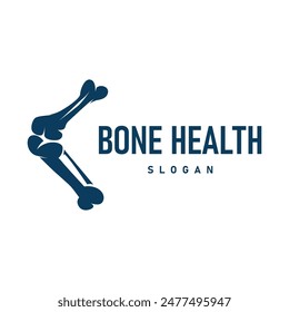 Minimalist Bone Health Logo Illustration Template Design