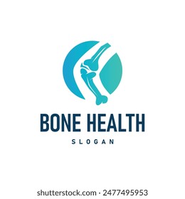 Minimalist Bone Health Logo Illustration Template Design