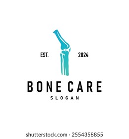 Minimalist Bone Health Logo Illustration Template Design