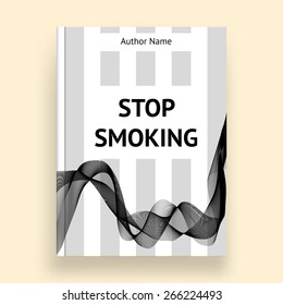 minimalist book cover template / white minimalist book cover template design / minimal book cover template