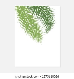 Minimalist botanical  card template design. Vector decorative greeting card or invitation design background. Wedding Invitation, save the date, rsvp, invite card. 