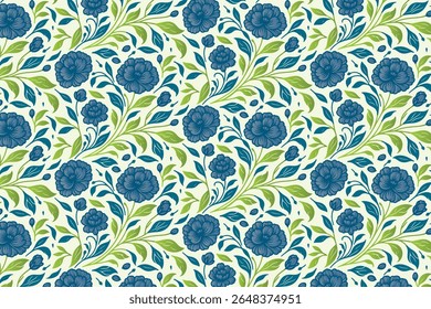 Modelo botánico minimalista de la repetición con las cabezas de flor del algodón incompletas y los detalles del follaje para las superficies elegantes de la materia textil, el desgaste de la cocina, y la ropa de moda

