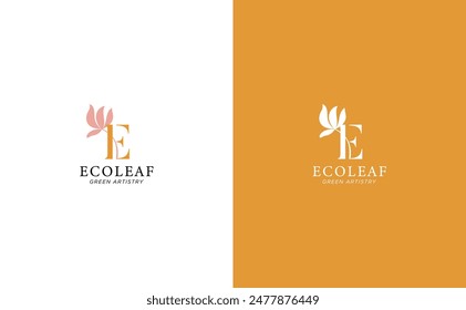 Minimalist Botany Art for Logos. Chic Minimalist Floral Logo Designs