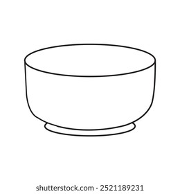 minimalist bowl icon vector illustration design