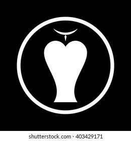 Minimalist Bride Icon