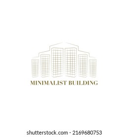 Minimalist Building Logo Design Symbol 260nw 2169680753 