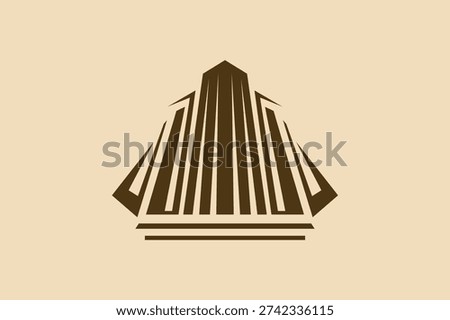 Minimalist Building Modern Flat Logo	
