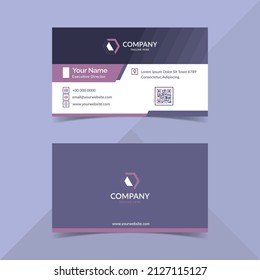 Minimalist Business Card Design Template