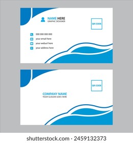 minimalist business card design template