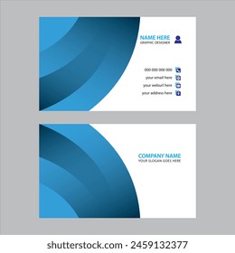 minimalist business card design template