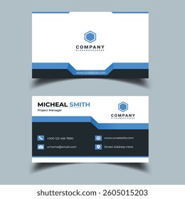 Minimalist Business Card Design Template