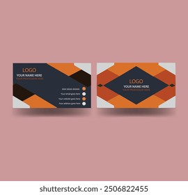 Minimalist business card design template,Clean business card layout,creative modern professional business card,Creative Modern Name Card and Business Card Design.